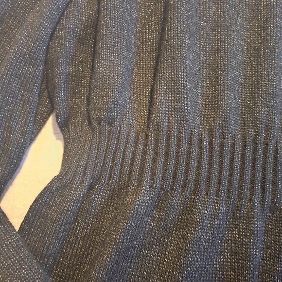 Daisy Fuentes women's size 3X black shimmery sweater, super soft, New - Picture 4 of 8